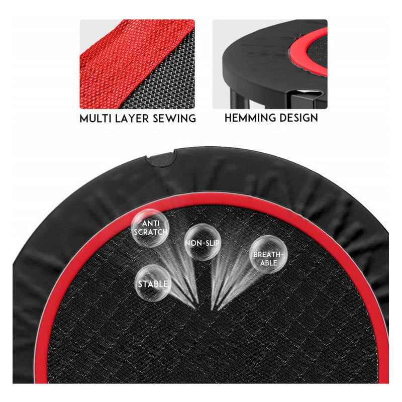 Trampolin Fitness Redondo Con Mango Y Cobertor 100cm Norplat
