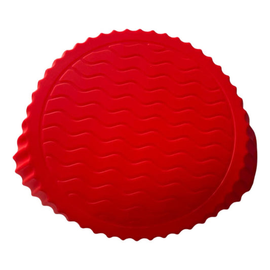Forro Silicona Reutilizable Freidora Aire Redondo - Norplat Rojo