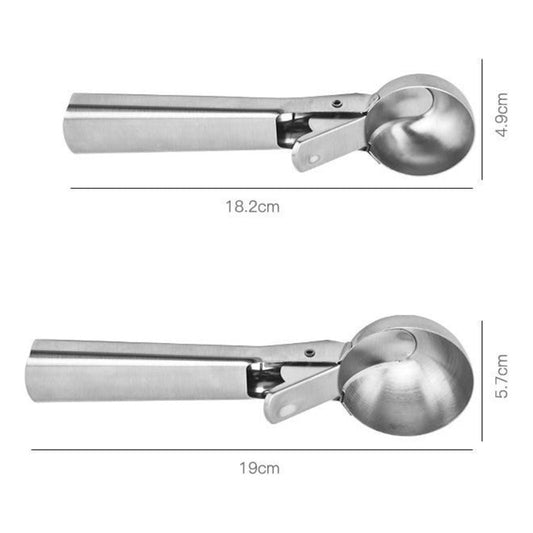 2 Cuchara Para Helado Profesional Artesanal Servir - Norplat