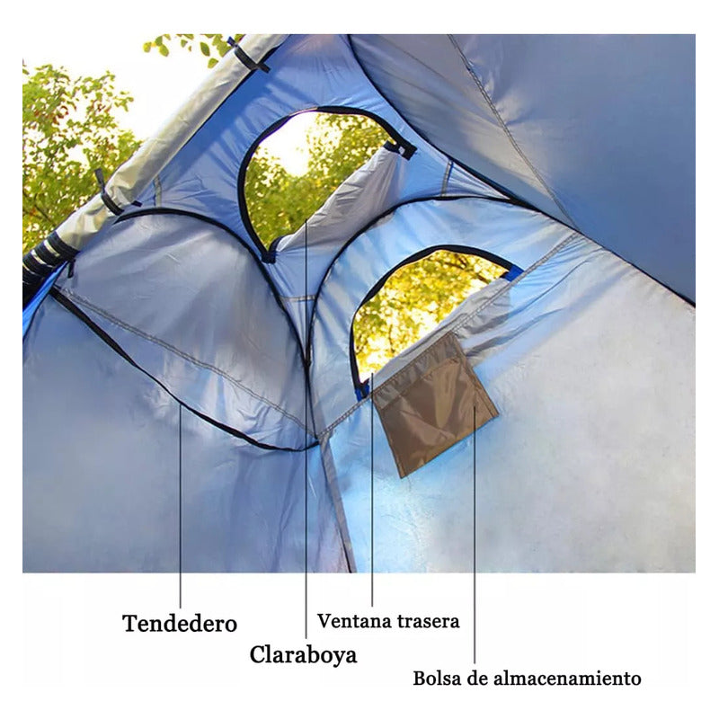 Norplat Carpa Vestidor Portatil Camping Ventana Ducha Baño