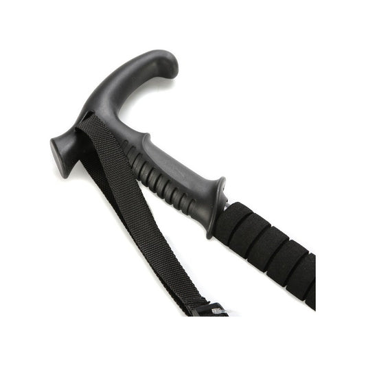 Bastones De Trekking Plegable Palos Baston Senderismo 135cm