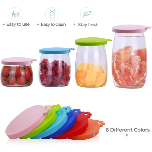 Tapa Para Frascos De Alimento De Mascotas Celeste