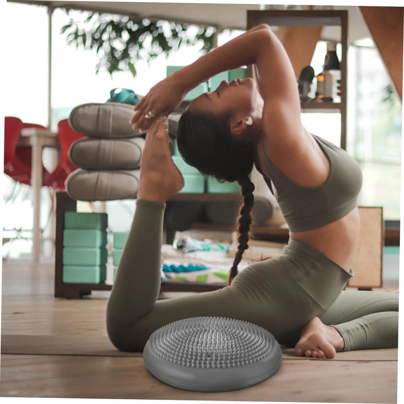 Disco De Balance Y Equilibrio Mini Bosu Erizo Yoga - Norplat