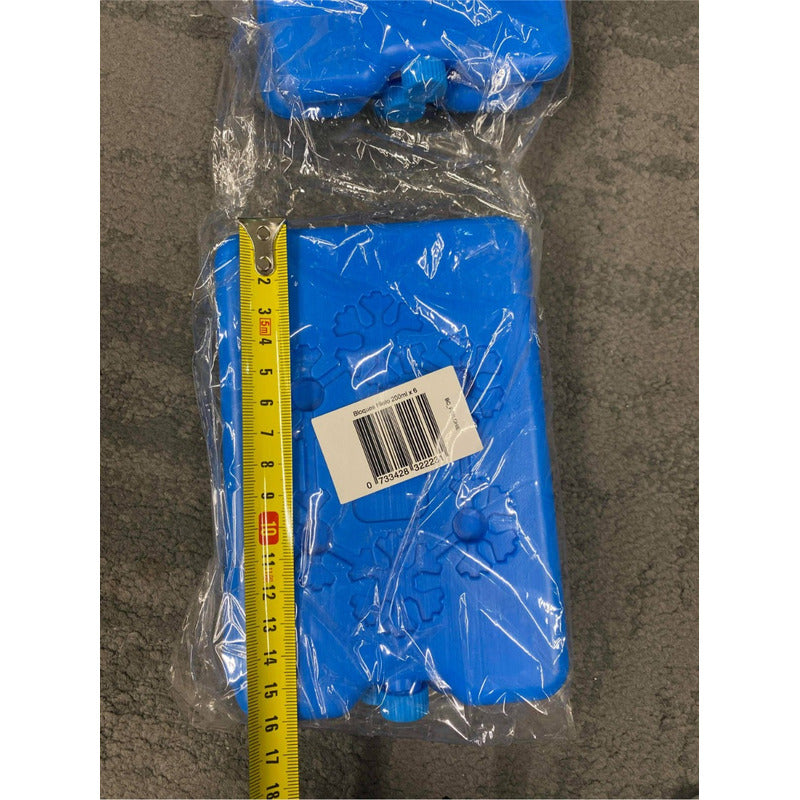 6 Pack Hielo Artificial Reutiliza Refrigerante Para Cooler