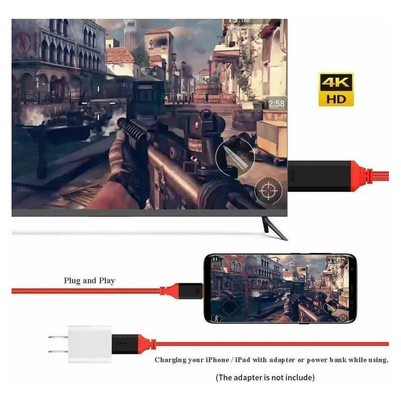 Cable Hdmi Tipo C Usb 3.1 Compatible Emui Mac Samsung Huawei