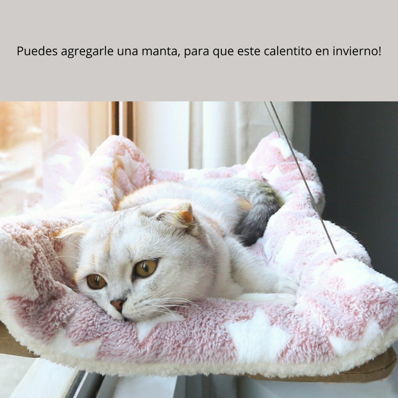 Hamaca Para Gatos Cama De Gato Cama Colgante Ventana - Wuf