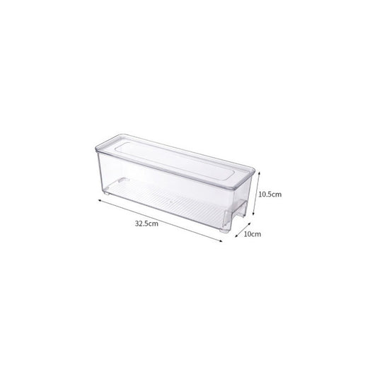 Organizador Refrigerador Despensa Largo Transparente - Cukin