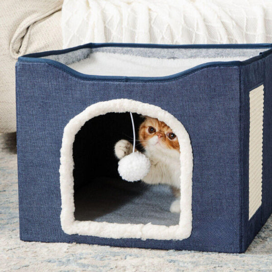 Cama Para Gatos Casa Plegable Gatos Perros Pequeños Norplat