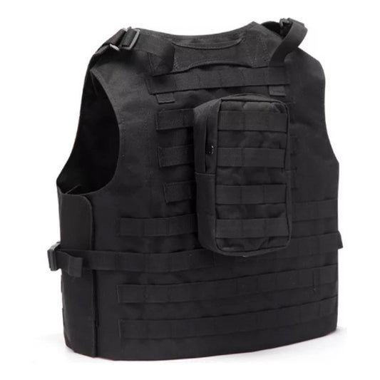 Chalecos Tacticos Norplat Chaleco Tactico Ajustable Molle Negro L