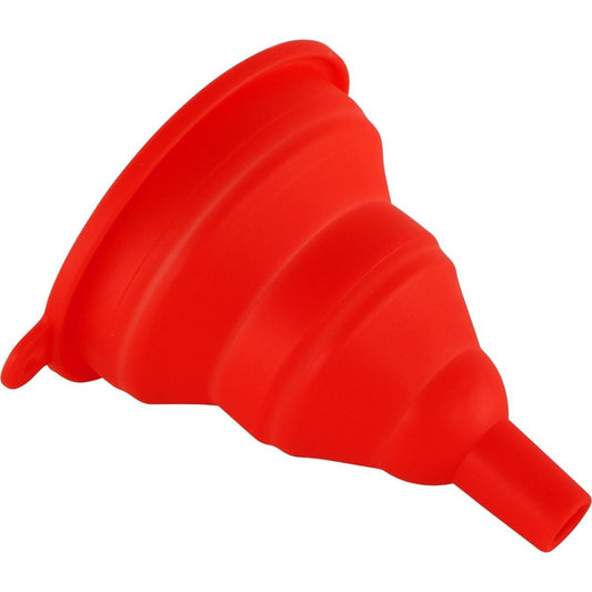 Embudo De Silicona Para Llenar Botellas - Cukin Rojo