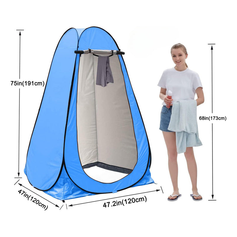 Norplat Carpa Vestidor Portatil Camping Ventana Ducha Baño