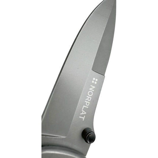 Cuchillo Automatico Norplat Navaja Retractil Mango Madera