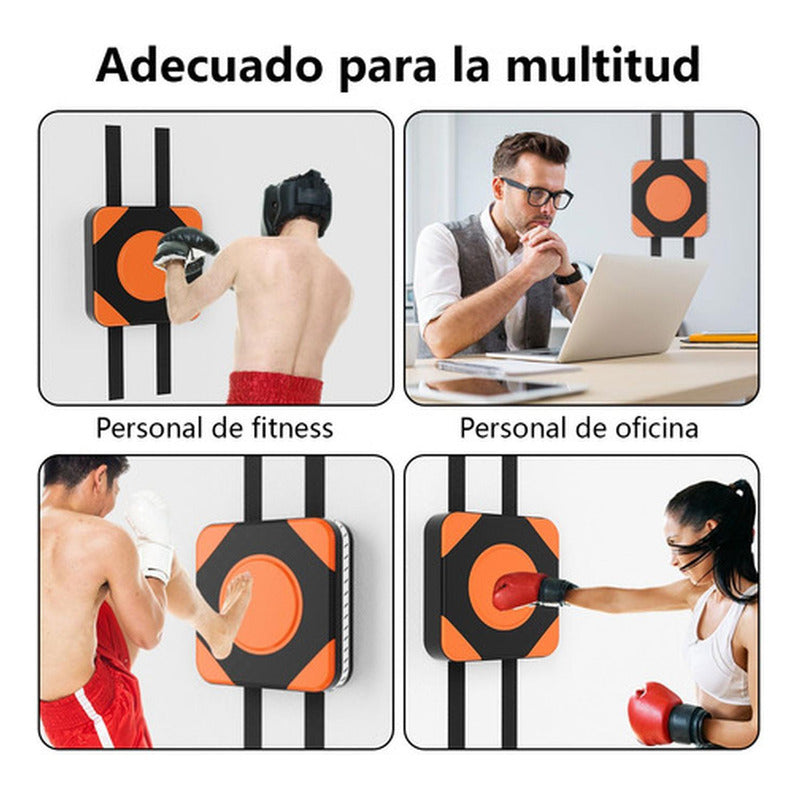 Almohadilla De Boxeo Con Velcro A Pared Foco Entrena Norplat
