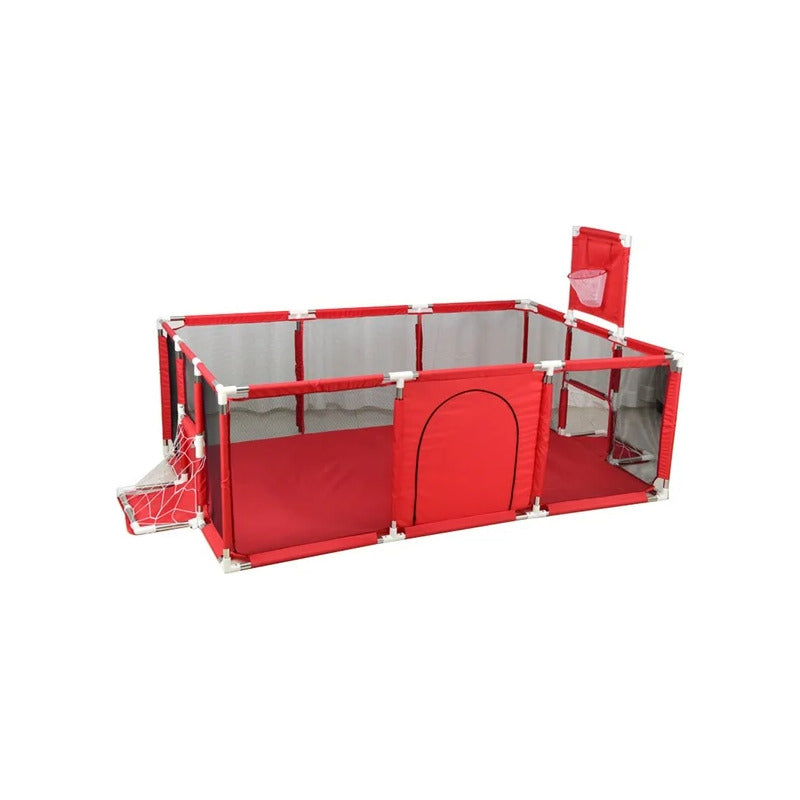 Corral Para Bebe Con Aro De Basket 180cm Seguridad - Norplat
