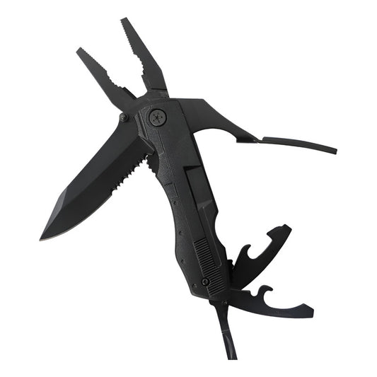 Cuchillo Tactico Navaja Multiherramienta Norplat Caza 20en1
