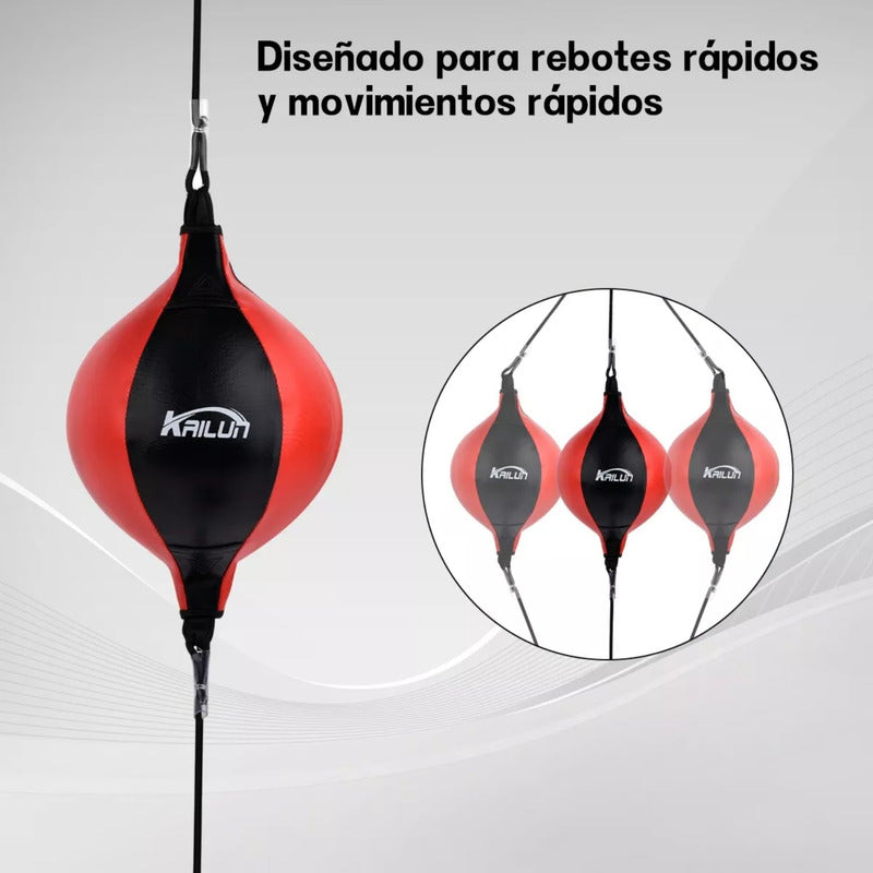 Pera Box Boxeo 2 Elásticos Punching Ball - Norplat