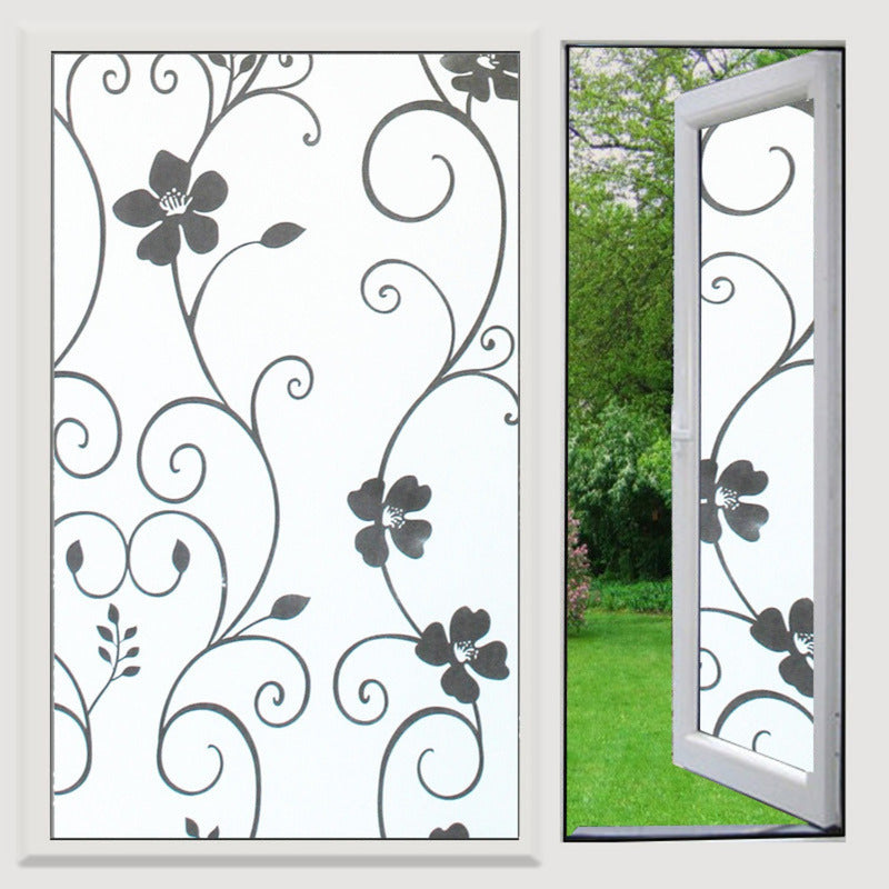 Vinilo Adhesivo Vidrio Ventana 2mt 45cm Empavonado - Norplat