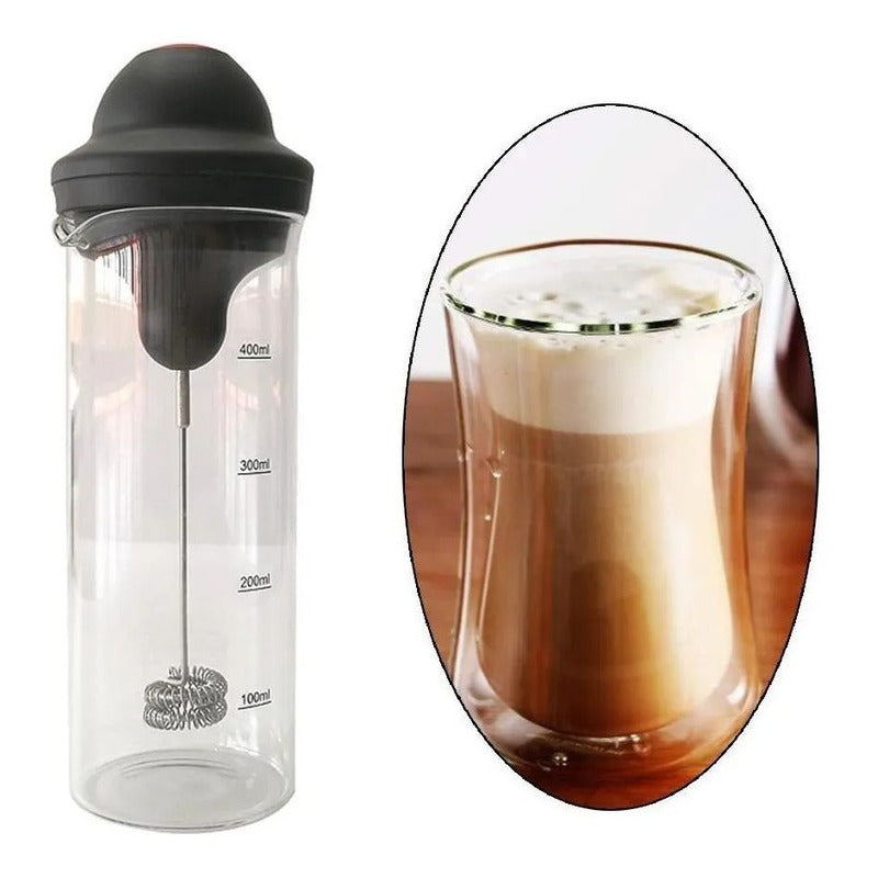 Vaso Espumador Texturizador De Leche A Batería - Cukin