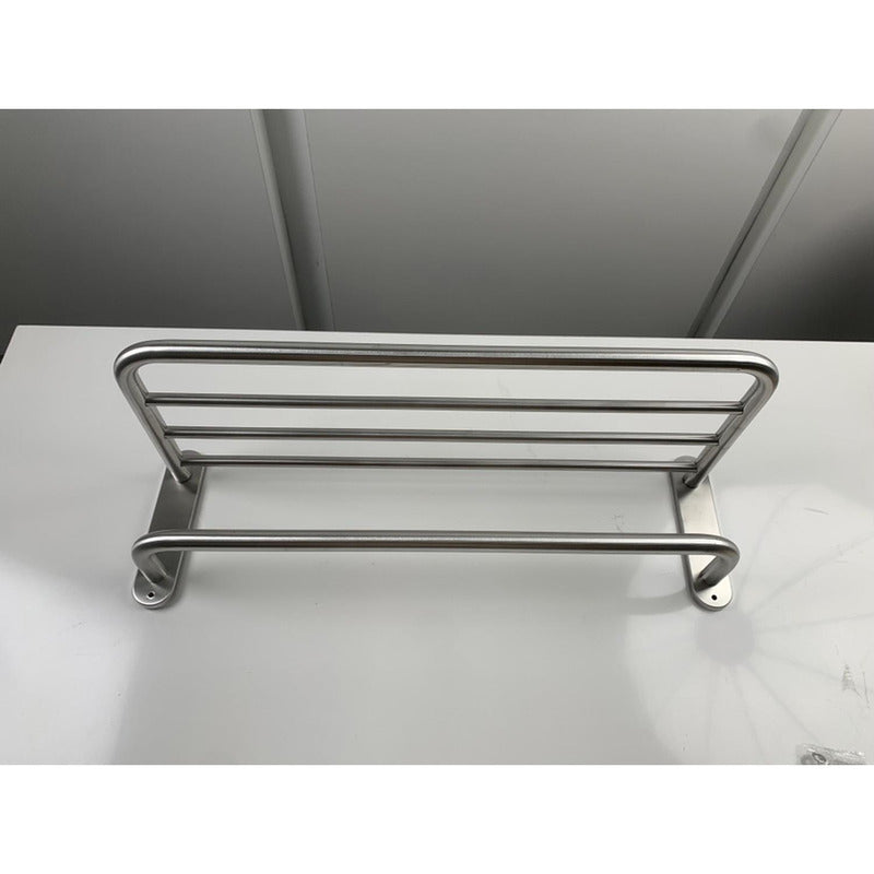 Bandeja Portatoalla Acero Inox Cepillado Toallero - Norplat