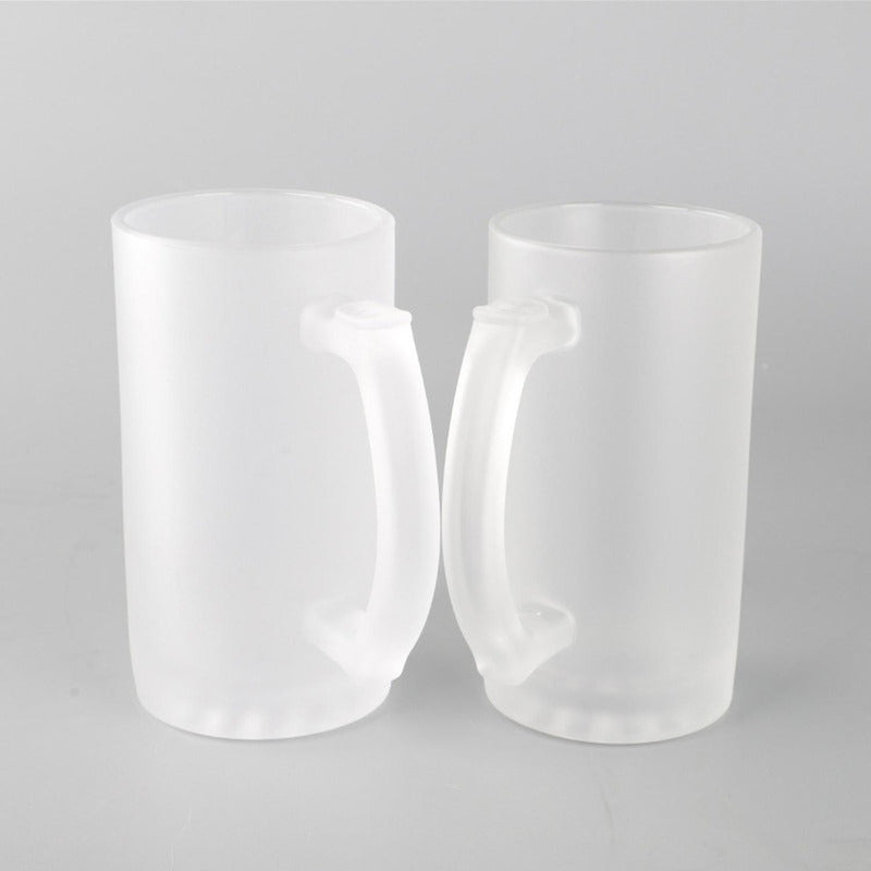 4 Vasos Shoperos Cerveceros Chop Cerveza 470ml - Norplat Blanco Empavonado