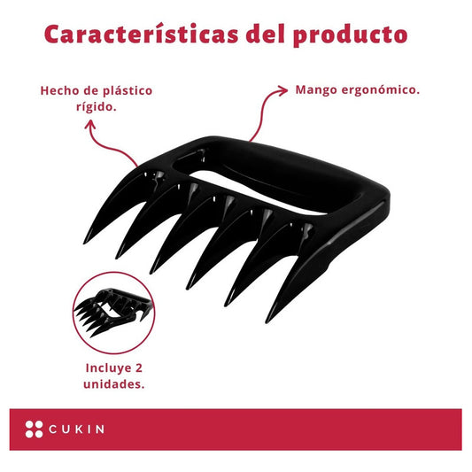Garras Para Carne - Increibles Para Desmechar - Cukin