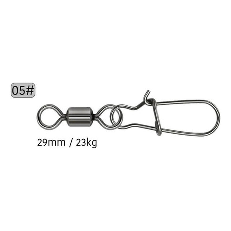 Destorcedor De Pesca 50 Unidades N 1/3/5/7/10 - Norplat