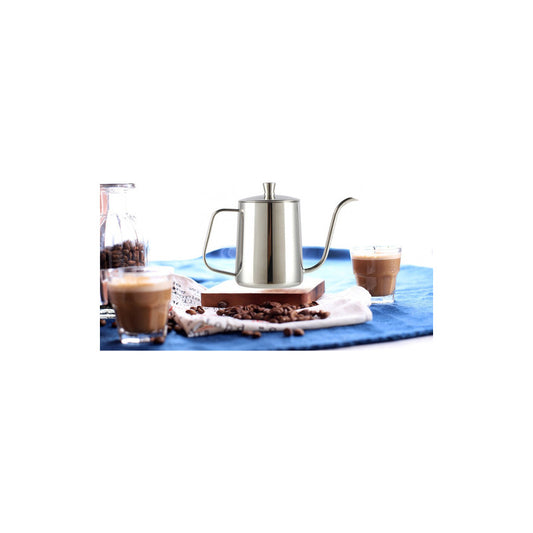 Tetera Cuello Cisne 350 Ml Café Te De Acero Inoxidable Plateado