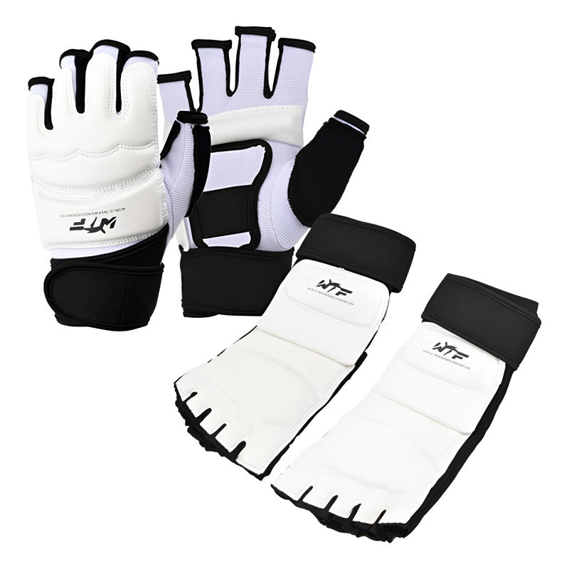 Guantes Y Empeineras De Entrenamiento De Taekwondo - Norplat