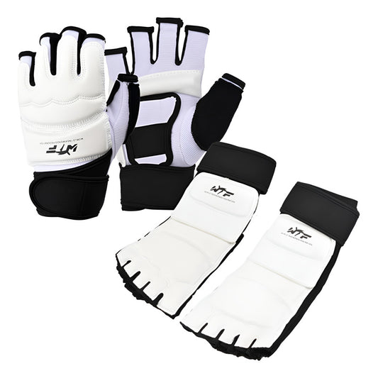 Guantes Y Empeineras De Entrenamiento De Taekwondo - Norplat