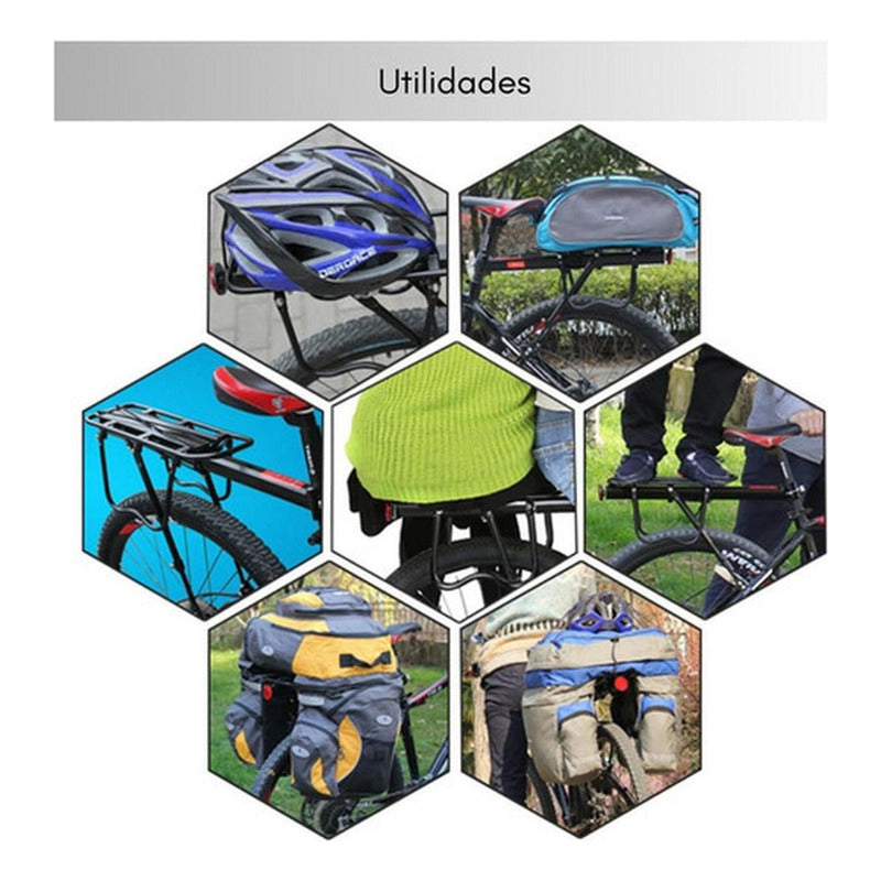Parrilla Bicicleta Con O Sin Disco Porta Alforjas - Norplat