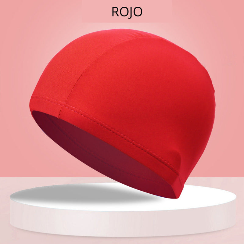 Gorro Natación Unisex Naylon Poliester Piscina Adulto Niño