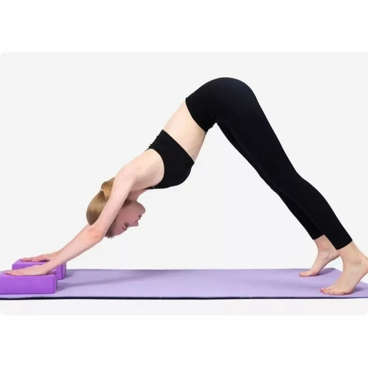 Fitness Yoga Ladrillo Goma Eva Bloque Pilates Deporte 180g