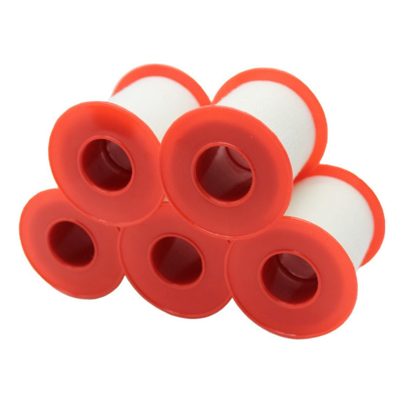 12 Cinta Tape Rigido Adhesivo Kinesiologica 2.5cm 5m Norplat