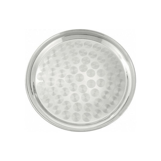 Bandeja Metalica Redonda 40cm Acero Inoxidable - Norplat