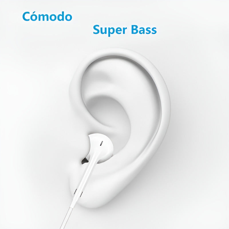Audifonos Manos Libres Norplat Compatible Con iPhone 7 Al 14