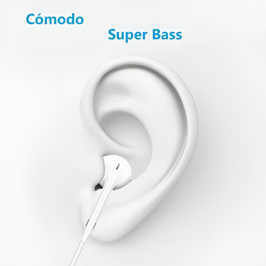 Audifonos Manos Libres Norplat Compatible Con iPhone 7 Al 14