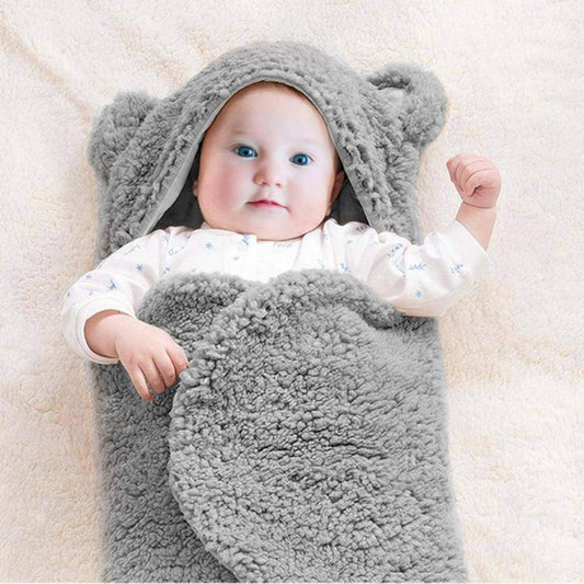 Osito De Corderito Bebe Body Enterito Sin Brazos - Norplat Gris M: 1 A 3 Meses Lisa