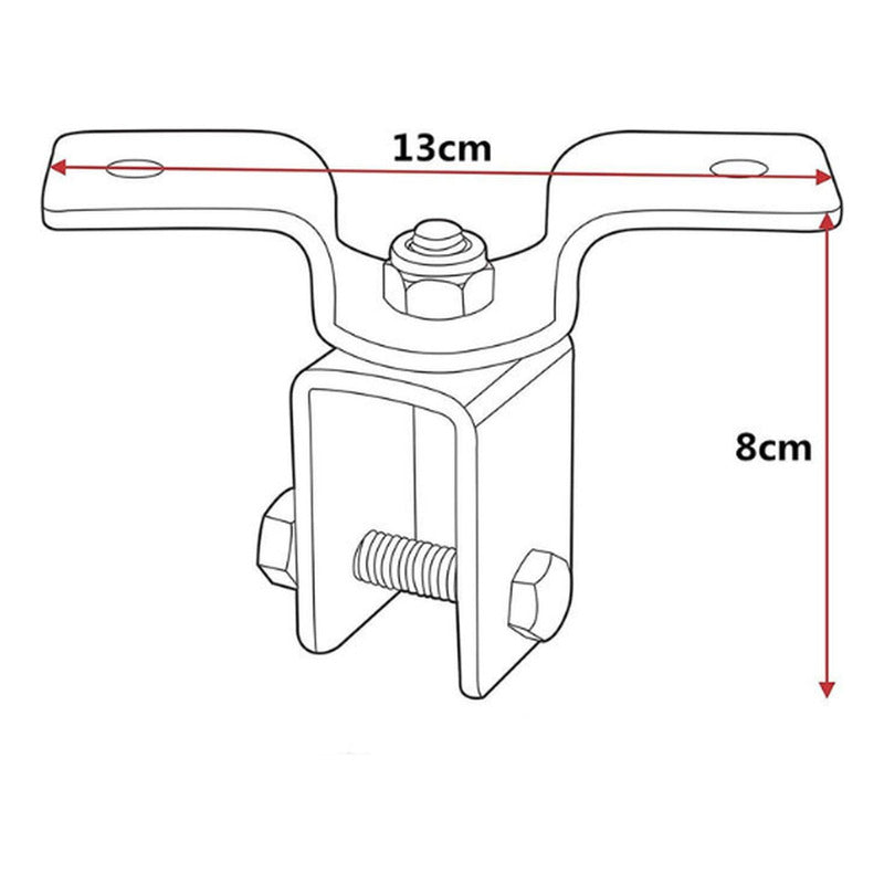 Soporte Sacos Box Para Vigas De Madera Y Techo - Norplat