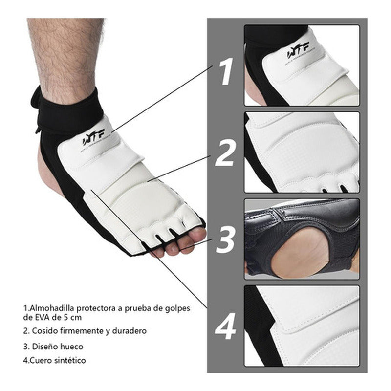 Guantes Y Empeineras De Entrenamiento De Taekwondo - Norplat