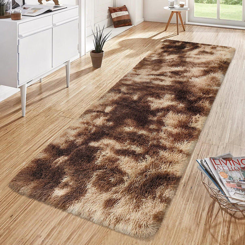 Alfombra Bajada De Cama Peluda 160x60cm 3cm Suave - Norplat