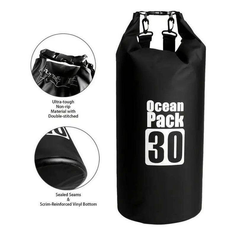 Bolso Seco Flotante Impermeable Mochila 30 Litros - Norplat