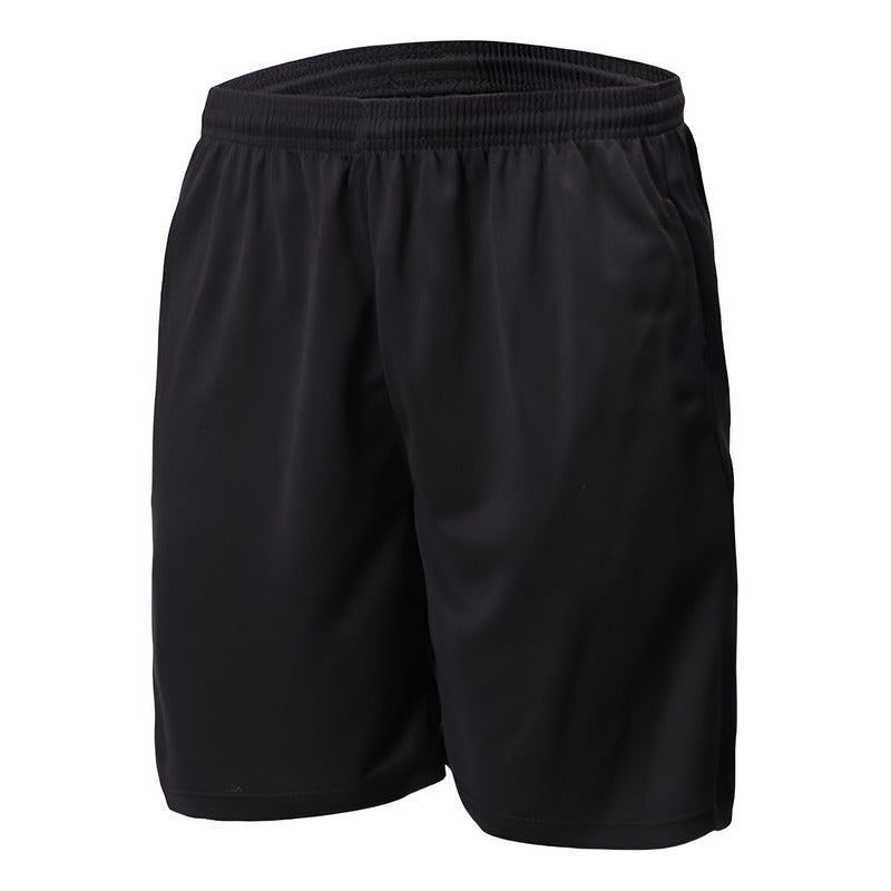 Shorts De Juego Hombre Futbol Deporte Elastico Liso Norplat
