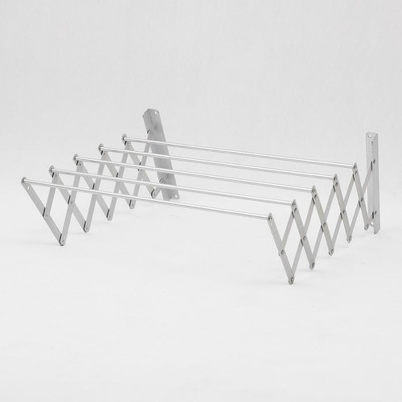 Tendederos Ropa Plegable Extensible Pared Colgador Norplat