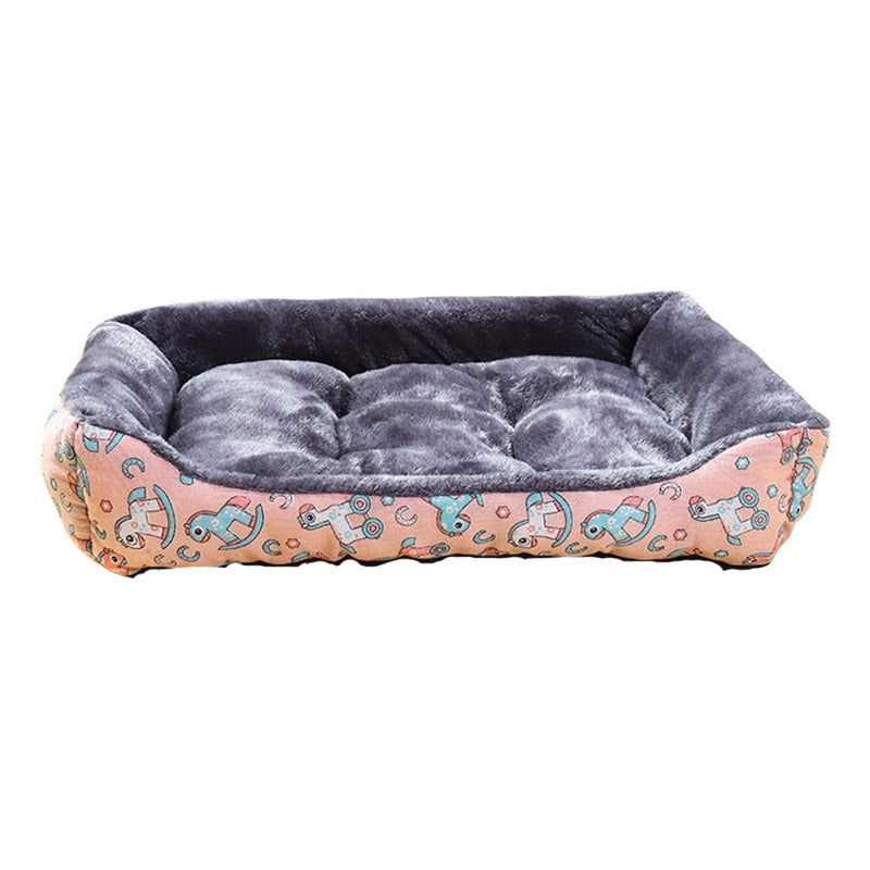 Cama Mascota Ultrasuave Gato Perro L Hasta 15kg - Wuf