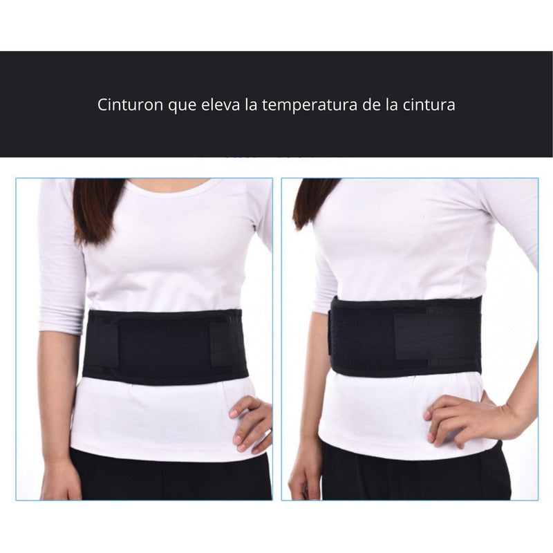 Faja Lumbar Cinturón - Genera Calor - Lumbalgia - Norplat