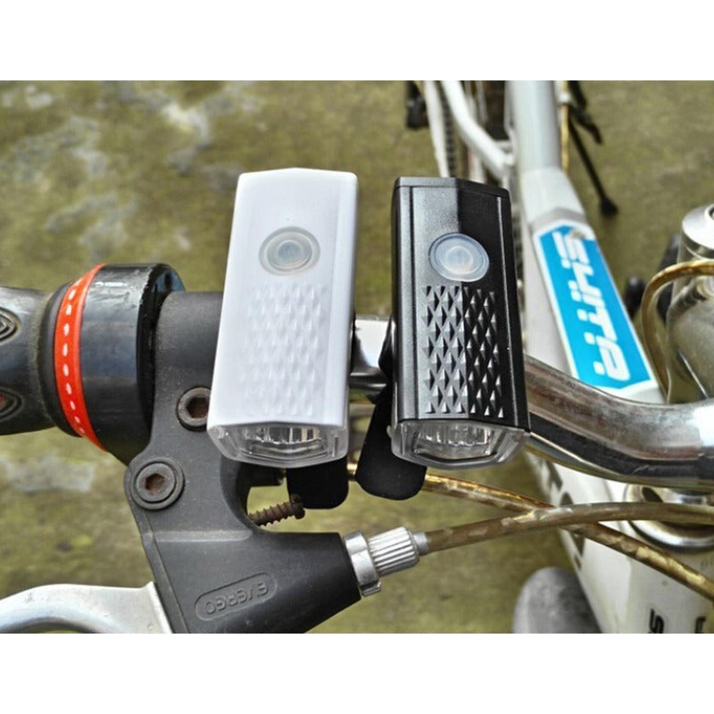 Pack 2 Luces Led Bicicleta Usb Trasera Y Delantera - Norplat