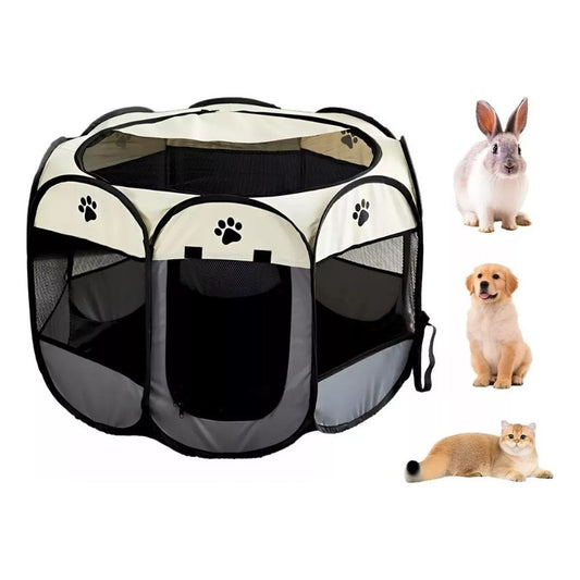 Corral Para Mascotas Talla Xl Jaula De Perros Gatos Conejos