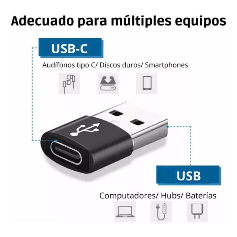 Adaptador Usb-c A Usb Compatible Con Lightning iPhone 13 12
