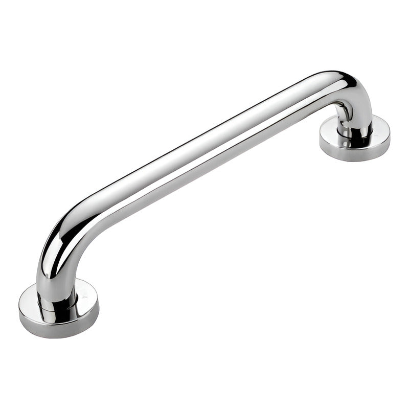 2 Barras De Seguridad Apoyo Pasamanos Acero Inox - Norplat Plateado