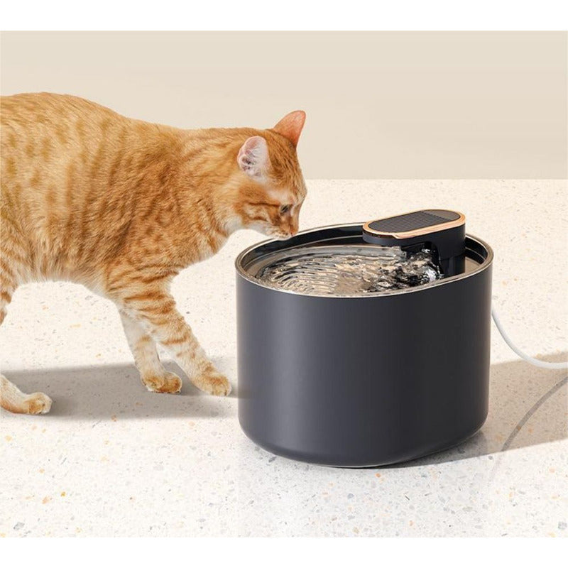 Bebedero Gatos Perros Mascotas Eléctrico Detección Agua Wuf
